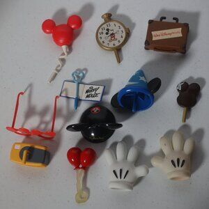Lot 10 Disney Potato Head Park Gloves Food Mickey Hat Briefcase